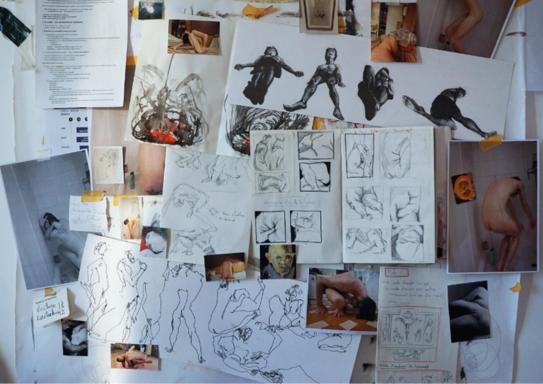 Modèle vivant — Dessins